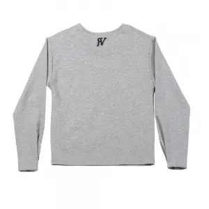 Women’s Sequin embroidery Men’s scuba fabric slim fit track pant crew neck sweater shirt