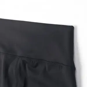 Women’s glitter logo print solid basic legging