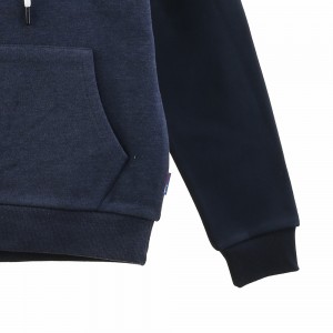 Men High Density Printed Fleece Hoodies Raglan Sleeve Hooded Sweatshirts