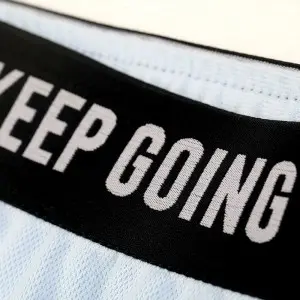 Women’s elastic waistband poly pique sport shorts