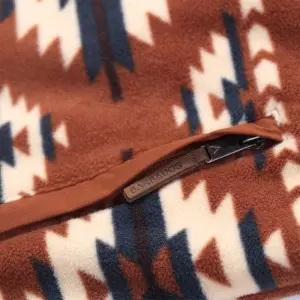 Men’s Cinch Aztec Print double side sustainable polar fleece jacket
