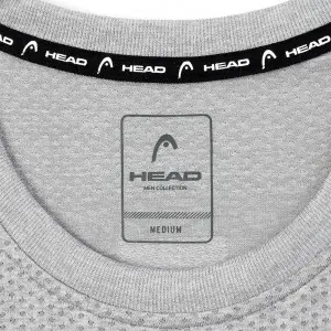 Skin-Friendly Seamless Men’s Neck Sports T-Shirt