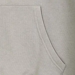 Men’s silicon transfer print kangaroo pocket fleece hoodie