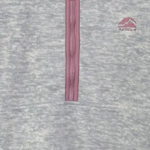 Women Half Zipper Mock Neck Sweatshirts Polar Fleece Thermal Sweater