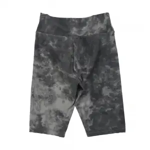 Women’s brushed Imitation tie-dye print short legging