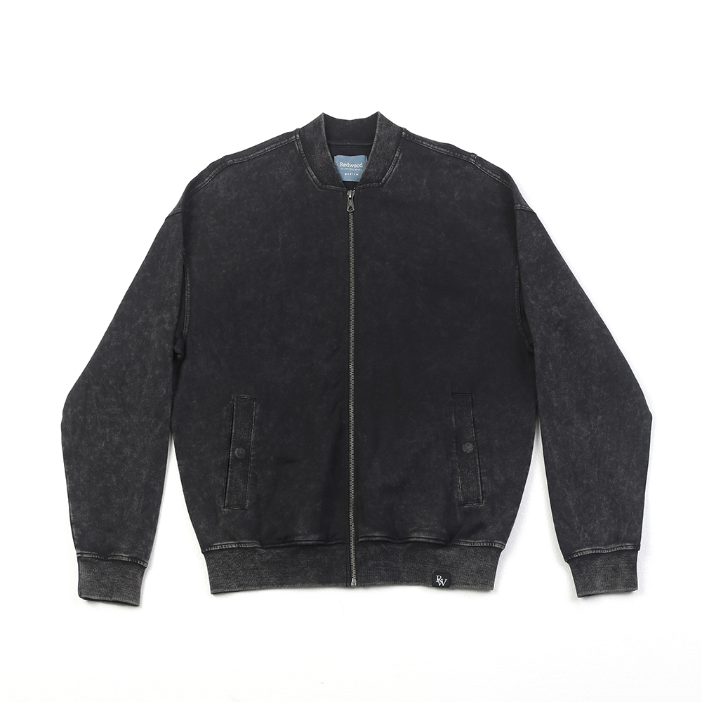 men acid wash jacket