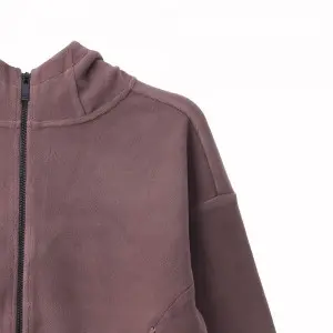 Women’s Aoli Velvet Hooded Jacket Eco-Friendly Sustainable Hoodies