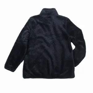 Women’s full zip waffle coral fleece jacket