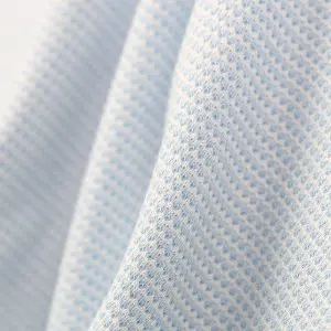 Double mercerized logo embroidered Men’s Jacquard Pique Polo shirt.