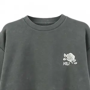 Custom Men Crew Neck Fleece Sweatshirt Vintage Long Sleeve Top