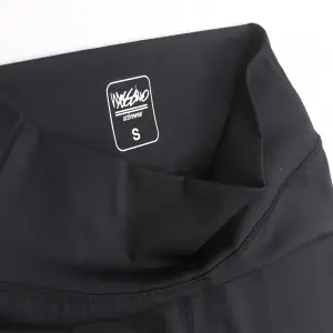 Women’s glitter logo print solid basic legging