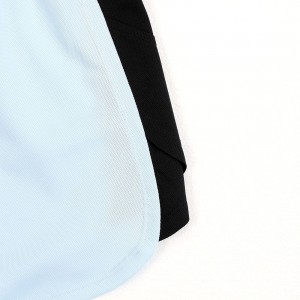 Women’s elastic waistband poly pique sport shorts